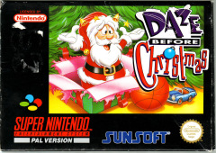 Daze Before Christmas for the Super Nintendo Front Cover Box Scan