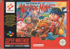 The Legend of the Mystical Ninja for the Super Nintendo Front Cover Box Scan