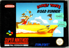 Looney Tunes: Road Runner for the Super Nintendo Front Cover Box Scan