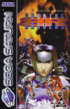 Burning Rangers for the Sega Saturn Front Cover Box Scan