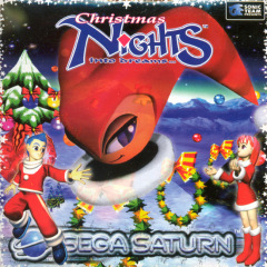 Christmas NiGHTS Into Dreams for the Sega Saturn Front Cover Box Scan