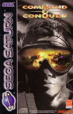 Command & Conquer for the Sega Saturn Front Cover Box Scan