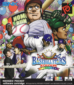Baseball Stars Color for the SNK Neo Geo Pocket Color Front Cover Box Scan