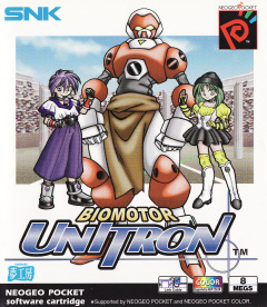 Biomotor Unitron for the SNK Neo Geo Pocket Color Front Cover Box Scan