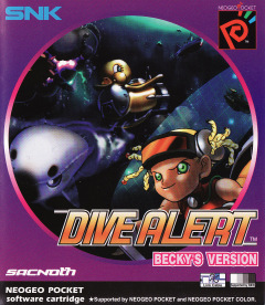 Dive Alert Becky's Version for the SNK Neo Geo Pocket Color Front Cover Box Scan
