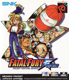 Fatal Fury 1st Contact for the SNK Neo Geo Pocket Color Front Cover Box Scan