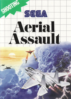 Aerial Assault for the Sega Master System Front Cover Box Scan