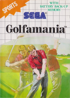 Golfamania for the Sega Master System Front Cover Box Scan