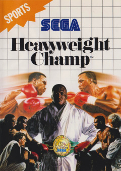 Heavyweight Champ for the Sega Master System Front Cover Box Scan