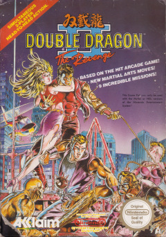 Double Dragon II: The Revenge for the NES Front Cover Box Scan