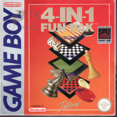4-in-1 Fun Pak for the Nintendo Game Boy Front Cover Box Scan