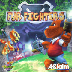Fur Fighters for the Sega Dreamcast Front Cover Box Scan