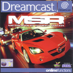 Metropolis Street Racer for the Sega Dreamcast Front Cover Box Scan
