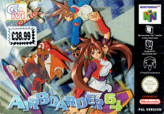 Airboarder 64 for the Nintendo 64 Front Cover Box Scan