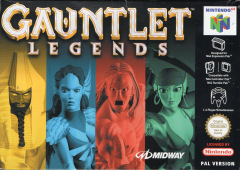 Gauntlet Legends for the Nintendo 64 Front Cover Box Scan