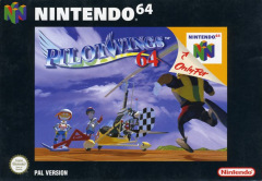 Pilotwings 64 for the Nintendo 64 Front Cover Box Scan