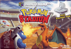 Pokémon Stadium for the Nintendo 64 Front Cover Box Scan