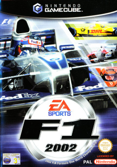 F1 2002 for the Nintendo GameCube Front Cover Box Scan