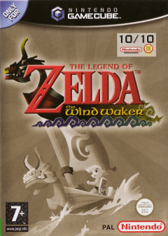 The Legend of Zelda: The Wind Waker for the Nintendo GameCube Front Cover Box Scan