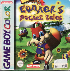 Conker's Pocket Tales for the Nintendo Game Boy Color Front Cover Box Scan