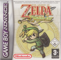 The Legend of Zelda: The Minish Cap for the Nintendo Game Boy Advance Front Cover Box Scan