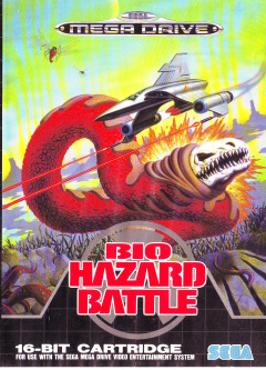 Bio Hazard Battle for the Sega Mega Drive Front Cover Box Scan