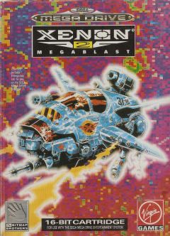 Xenon 2: Megablast for the Sega Mega Drive Front Cover Box Scan