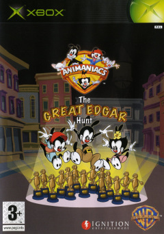 Animaniacs: The Great Edgar Hunt for the Microsoft Xbox Front Cover Box Scan