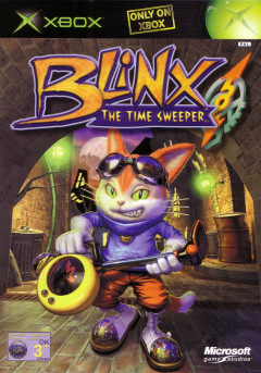 Blinx: The Time Sweeper for the Microsoft Xbox Front Cover Box Scan