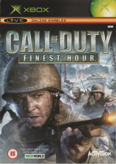 Call of Duty: Finest Hour for the Microsoft Xbox Front Cover Box Scan
