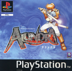 The Adventures of Alundra for the Sony PlayStation Front Cover Box Scan