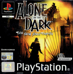 Alone in the Dark: The New Nightmare for the Sony PlayStation Front Cover Box Scan