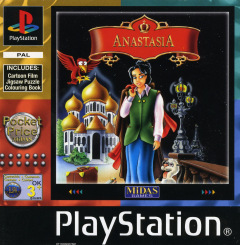 Anastasia for the Sony PlayStation Front Cover Box Scan