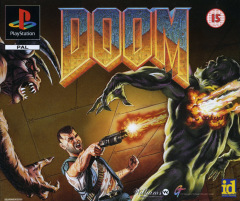 Doom for the Sony PlayStation Front Cover Box Scan