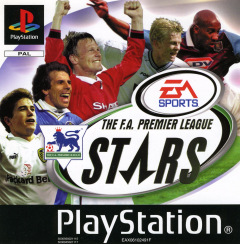 The F.A. Premier League Stars for the Sony PlayStation Front Cover Box Scan
