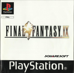 Final Fantasy IX for the Sony PlayStation Front Cover Box Scan