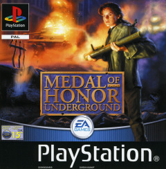 Medal of Honor: Underground for the Sony PlayStation Front Cover Box Scan