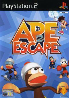 Ape Escape 2 for the Sony PlayStation 2 Front Cover Box Scan