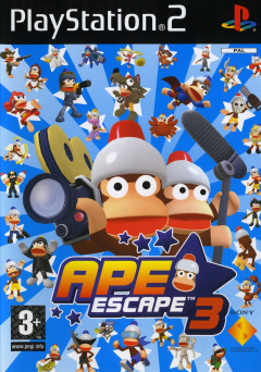 Ape Escape 3 for the Sony PlayStation 2 Front Cover Box Scan