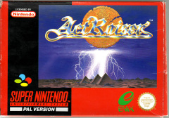 ActRaiser for the Super Nintendo Front Cover Box Scan