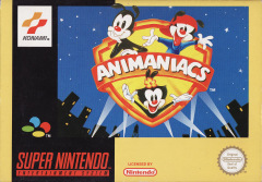 Animaniacs for the Super Nintendo Front Cover Box Scan