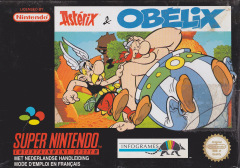 Astérix & Obélix for the Super Nintendo Front Cover Box Scan