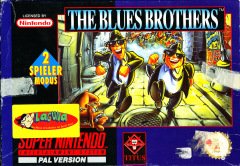 The Blues Brothers for the Super Nintendo Front Cover Box Scan