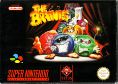 The Brainies for the Super Nintendo Front Cover Box Scan