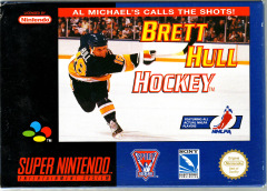Brett Hull Hockey for the Super Nintendo Front Cover Box Scan