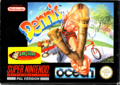 Dennis for the Super Nintendo Front Cover Box Scan