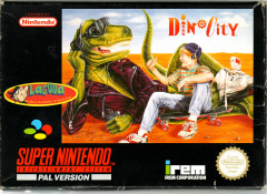 Dino City for the Super Nintendo Front Cover Box Scan