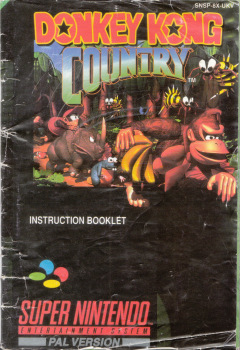 Scan of Donkey Kong Country