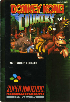 Scan of Donkey Kong Country