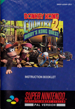 Scan of Donkey Kong Country 2: Diddy